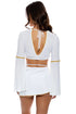 Luli Fama Luli Chic Bell Sleeve Crop Top